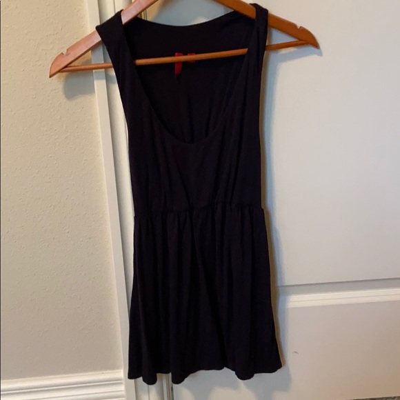 Empire twist back navy tank - Picture 1 of 3